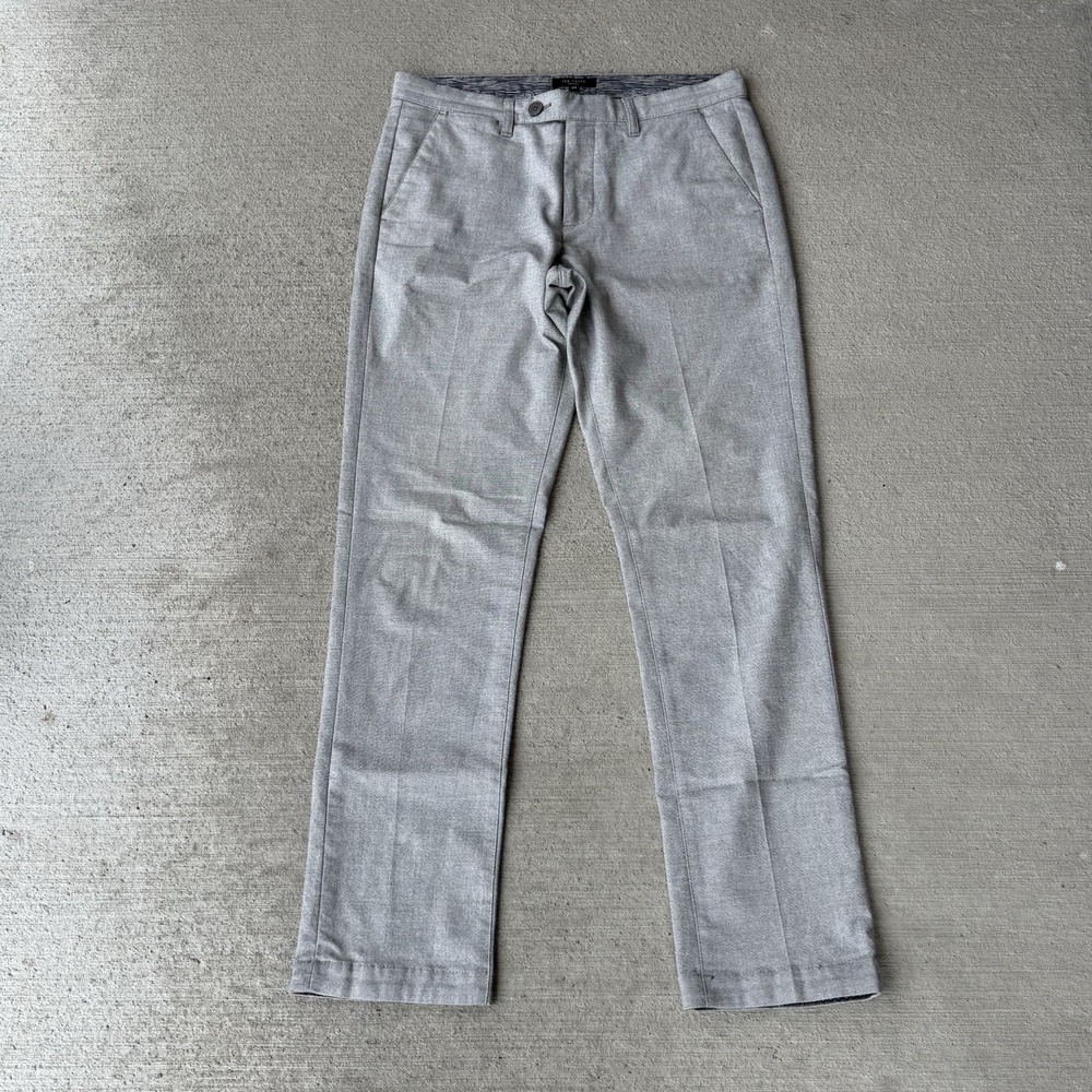 ted baker mens chino casual dress pants black size 32R